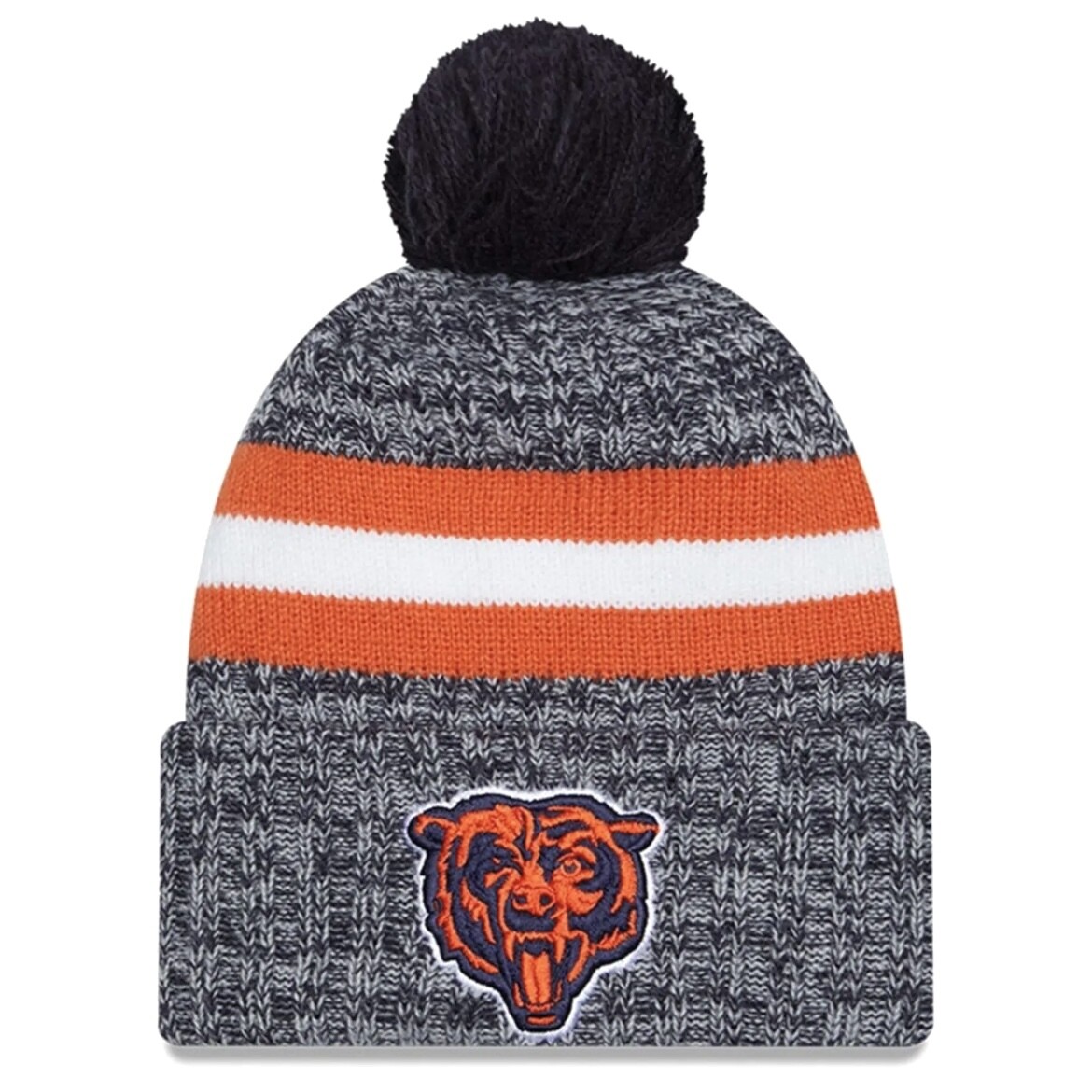 Chicago Bears Men’s Blue New Era Cold Weather Knit Pom Hat