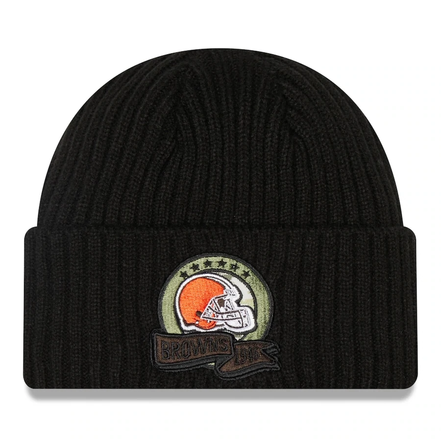 Cleveland Browns New Era Salute To Service Knit Hat