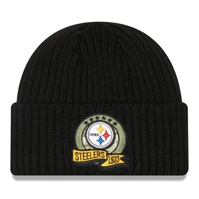 Pittsburgh Steelers Men’s New Era Salute To Service Knit Hat