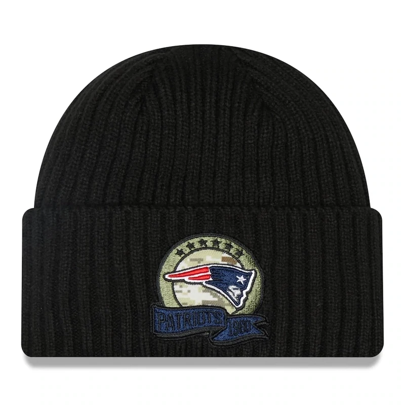 New England Patriots Men’s New Era Salute To Service Knit Hat