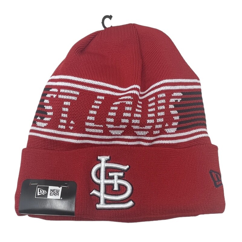 St. Louis Cardinals Men's New Era Cuffed Knit Hat St. Louis Cardinals Men's New Era Cuffed Knit Hat