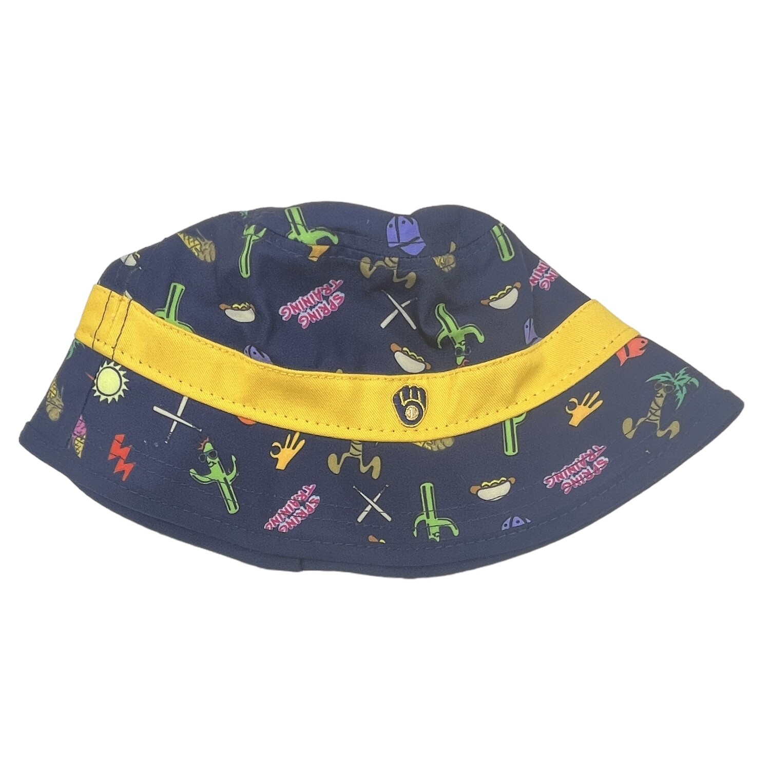 Milwaukee Brewers Toddler New Era Bucket Hat