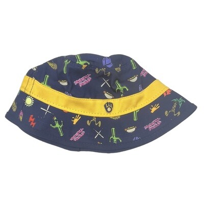 Milwaukee Brewers Toddler New Era Bucket Hat Milwaukee Brewers Toddler New Era Bucket Hat