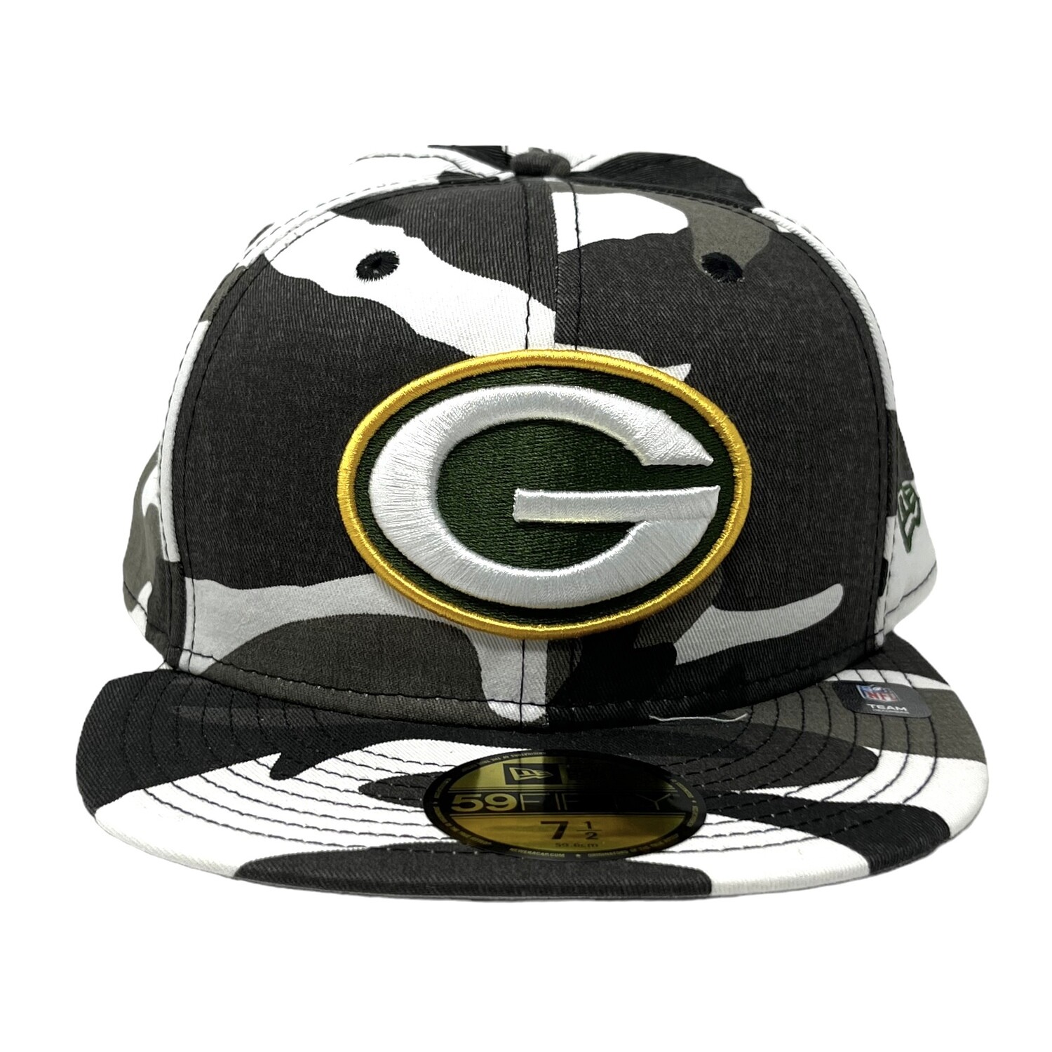 Green Bay Packers Men’s Camo New Era 59Fifty Fitted Hat