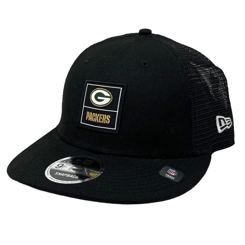 Green Bay Packers Men's New Era Trucker 9FIFTY Snapback Hat Green Bay Packers Men's New Era Trucker 9FIFTY Snapback Hat