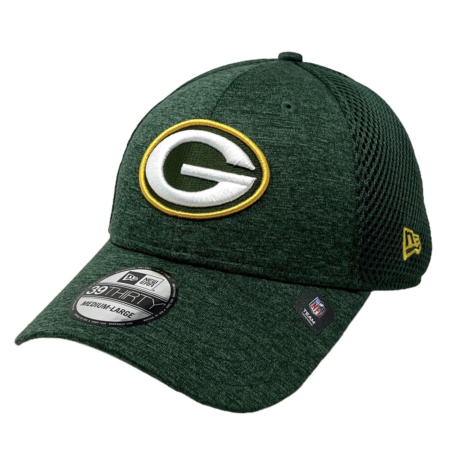 Green Bay Packers Men's New Era 39Thirty Flex Fit Hat