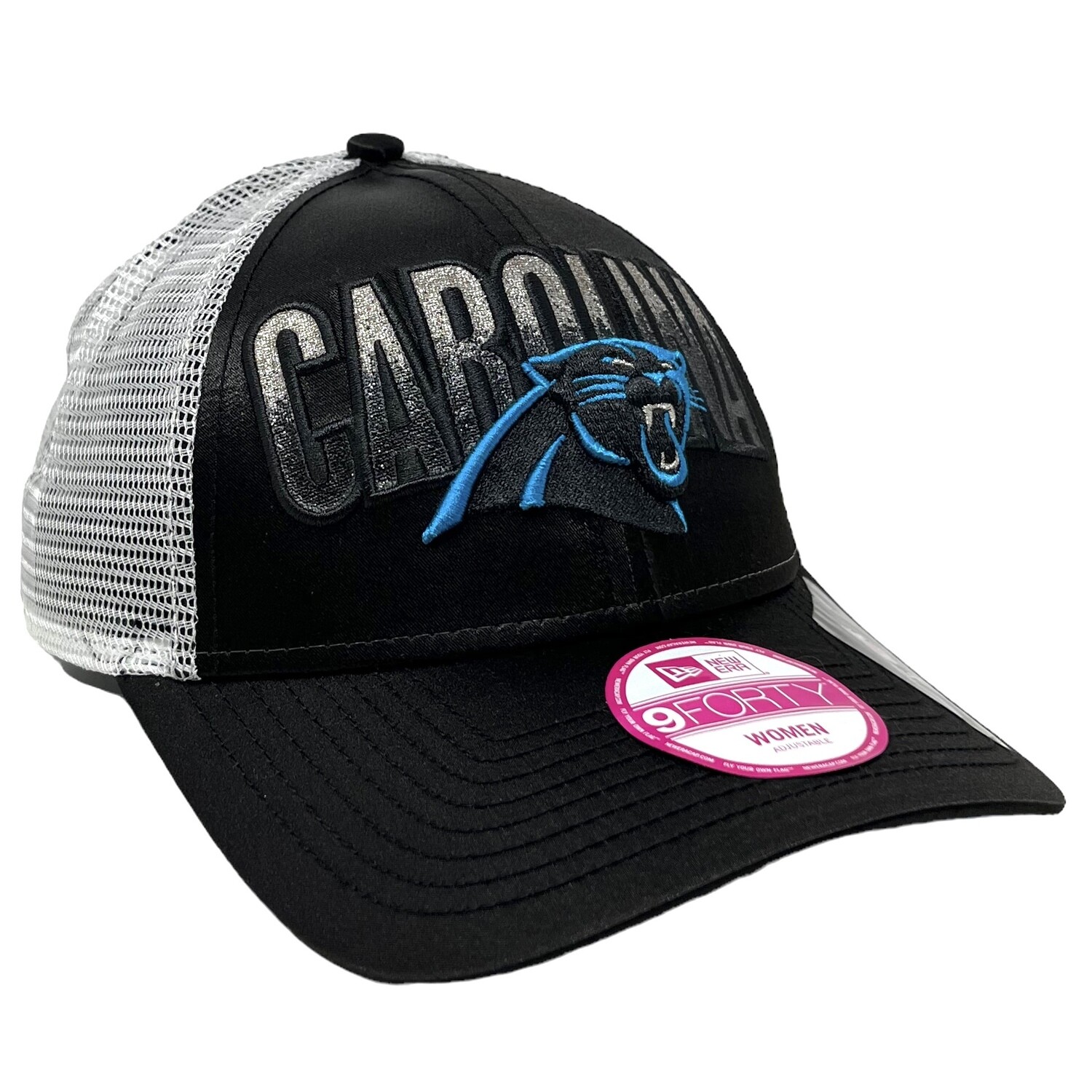 Carolina Panthers Women's New Era 9Forty Adjustable Hat