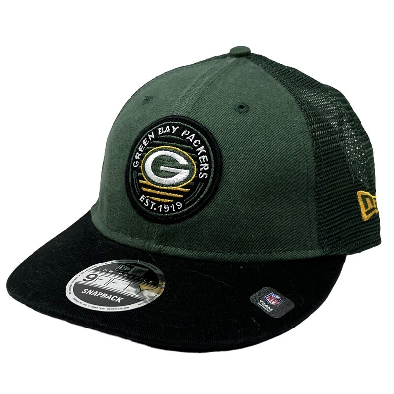 Green Bay Packers Men's New Era Trucker 9FIFTY Snapback Hat