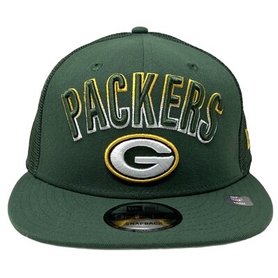 Green Bay Packers Men's New Era 9Fifty Trucker Snapback Hat