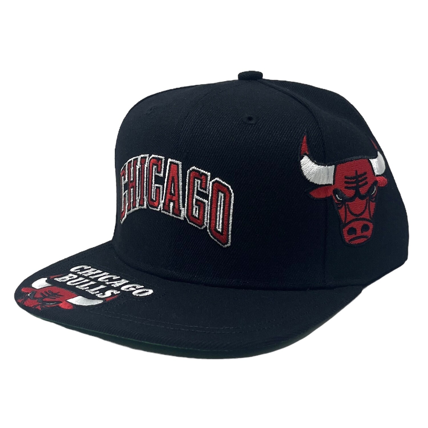 Chicago Bulls Men’s NBA Landed Mitchell & Ness Snapback Hat
