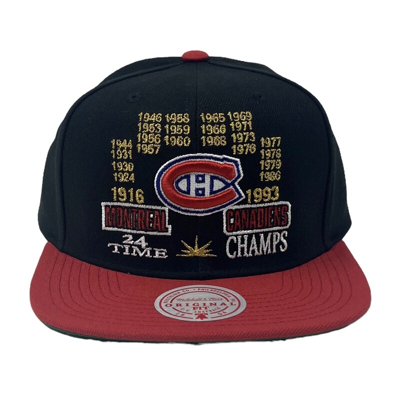 Montreal Canadiens Men’s NHL Champ Is Here Mitchell & Ness Snapback Hat