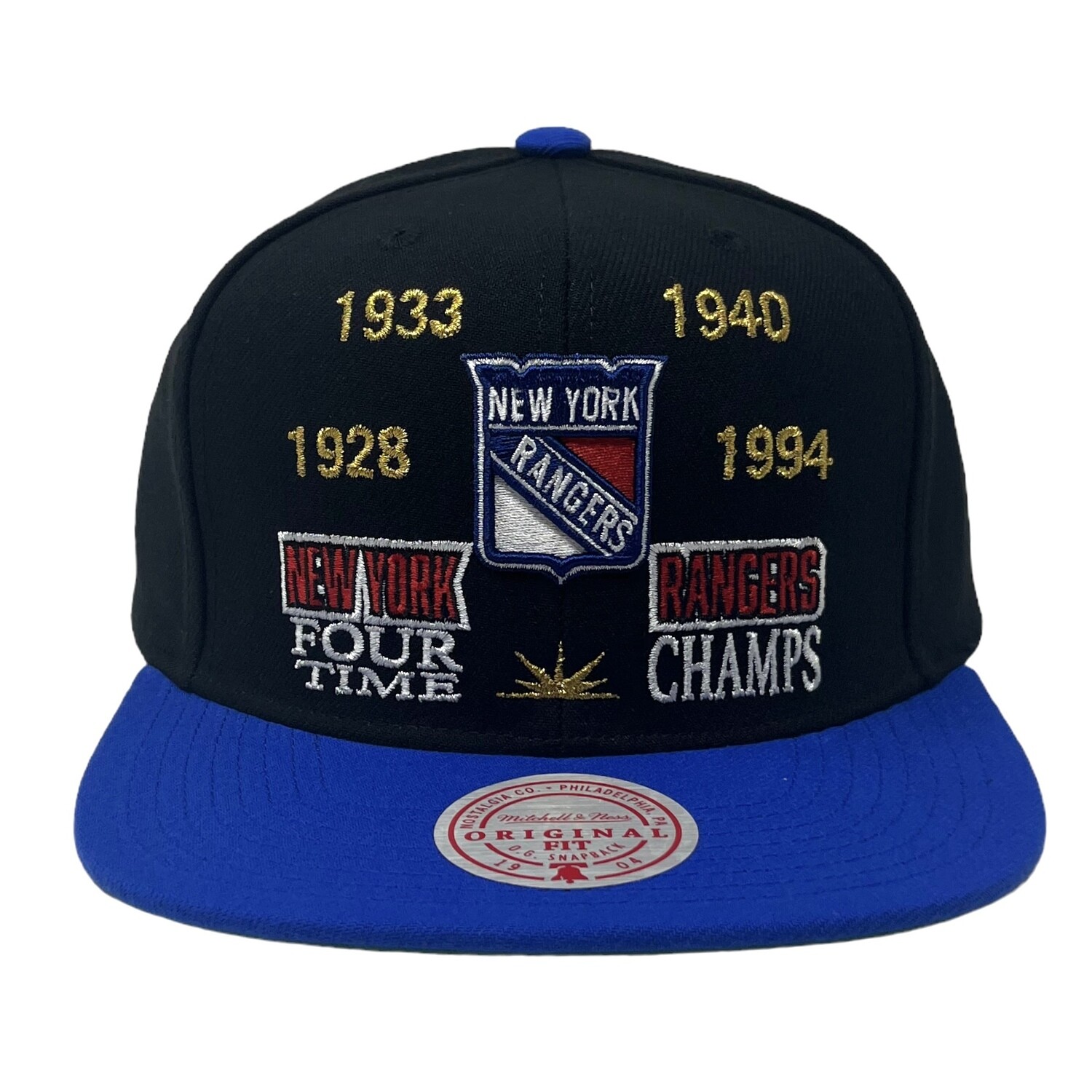 New York Rangers Men’s NHL Champ Is Here Mitchell & Ness Snapback Hat