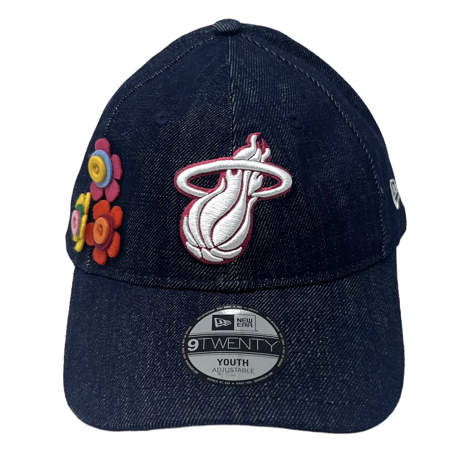 Miami Heat Youth New Era 9Twenty Adjustable Hat
