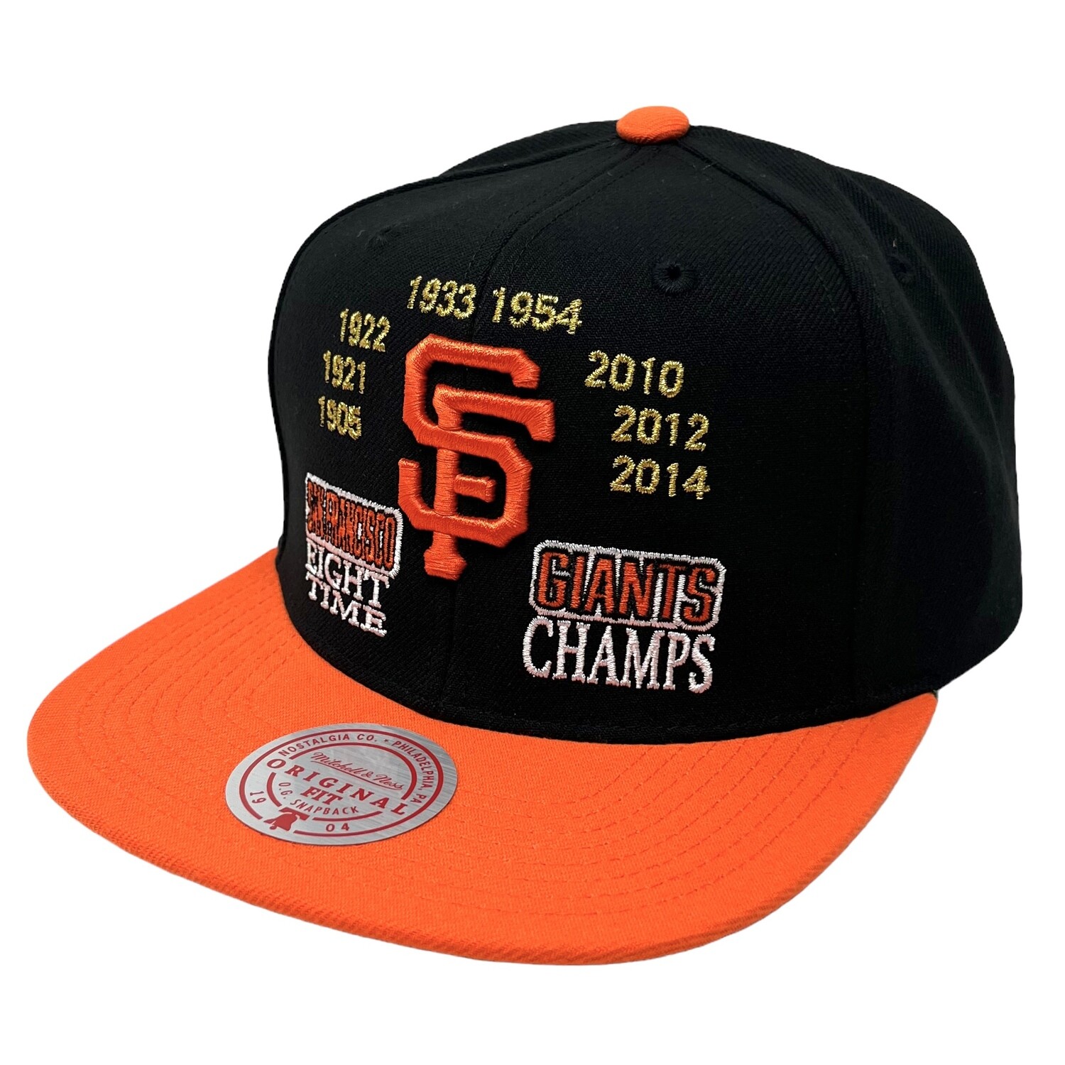 San Francisco Giants Men’s MLB Champ Is Here Mitchell & Ness Snapback Hat