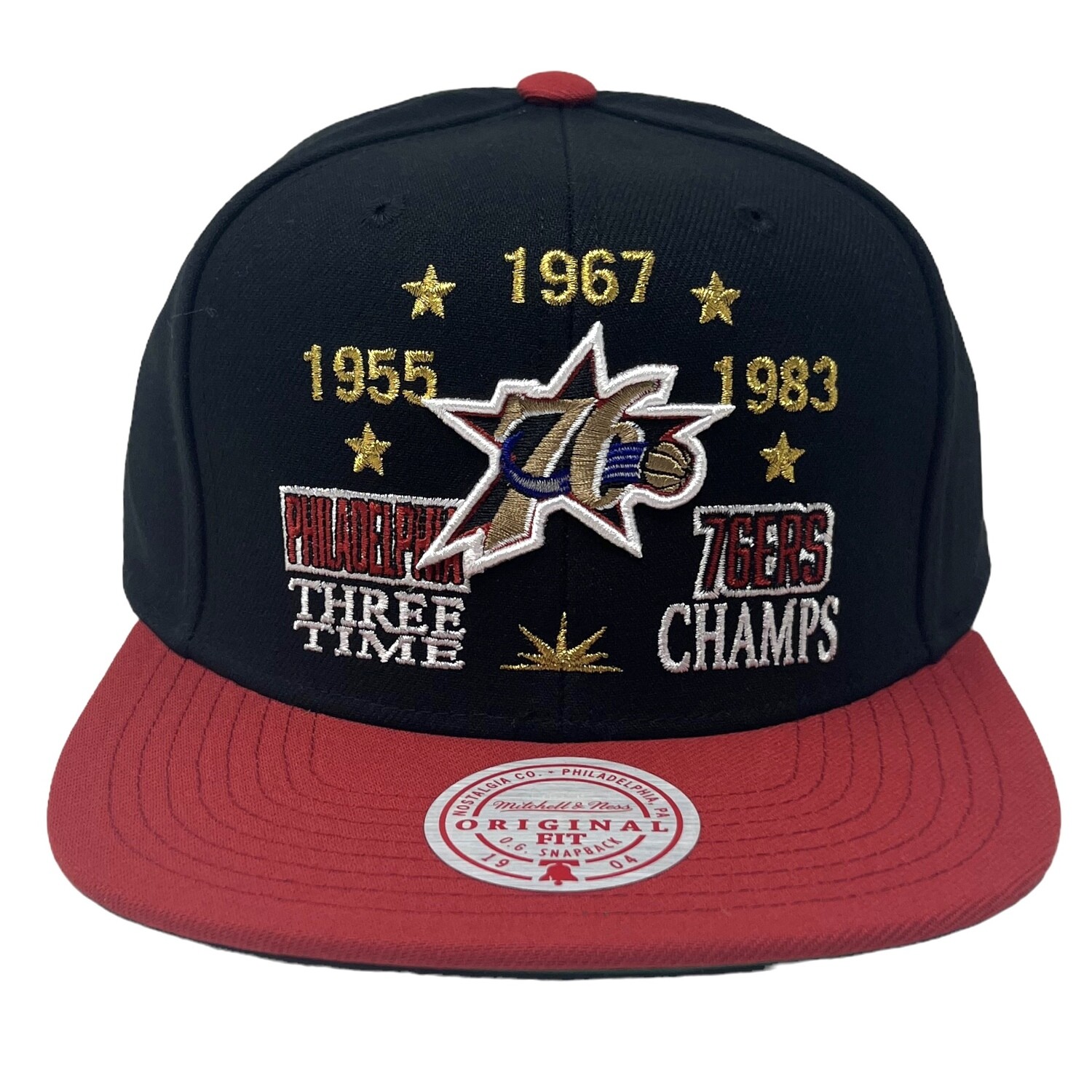 Philadelphia 76ers Men’s NBA Champ Is Here Mitchell & Ness Snapback Hat