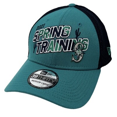 Seattle Mariners Men's New Era 39Thirty Flex Fit Hat