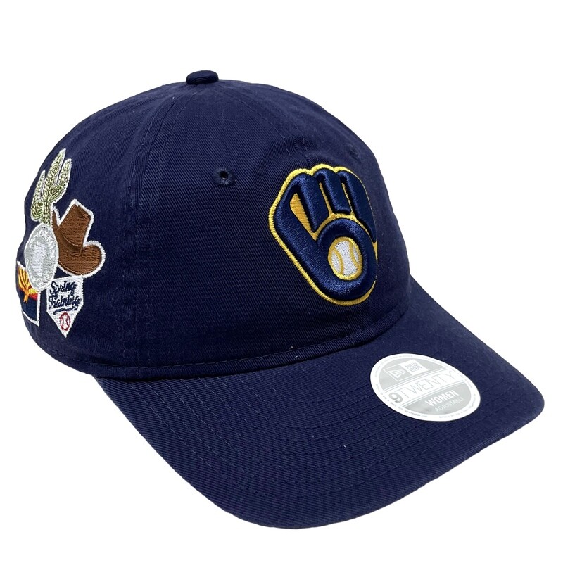 Milwaukee Brewers Women's New Era 9Twenty Adjustable Hat