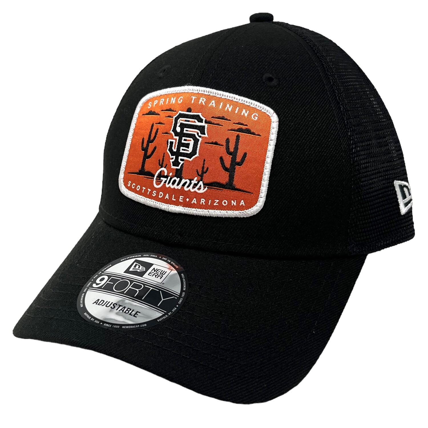 San Francisco Giants Men’s New Era Trucker 9FORTY Adjustable Hat