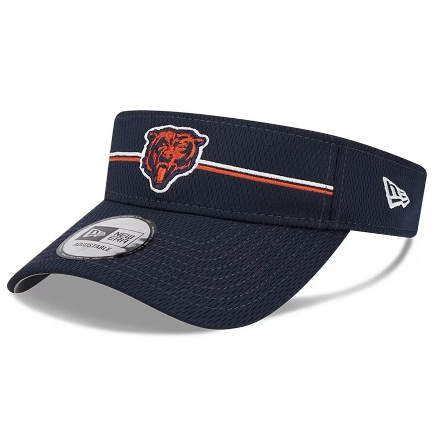 Chicago Bears Men’s New Era NFL Training Camp Adjustable Visor