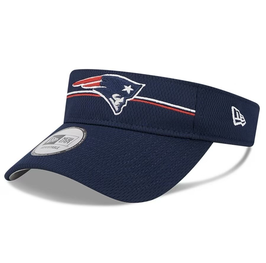 New England Patriots Men’s New Era NFL Training Camp Adjustable Visor