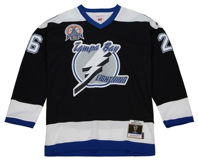 Tampa Bay Lightning Martin St. Louis 2003-04 Men’s Mitchell & Ness Blue Line Player Jersey