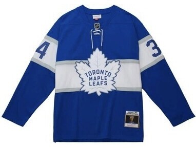 Toronto Maple Leafs Auston Matthews 2017 Men’s Mitchell & Ness Blue Line Player Jersey
