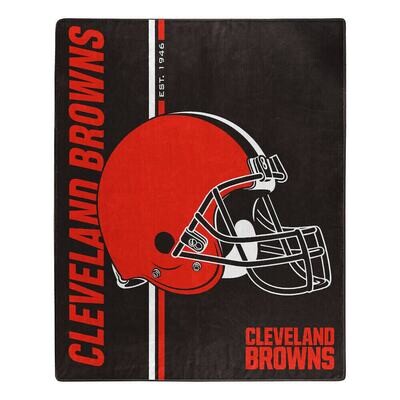 Cleveland Browns 50" x 60" Plush Raschel Blanket