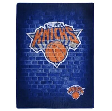 New York Knicks 60" x 80" Plush Raschel Blanket
