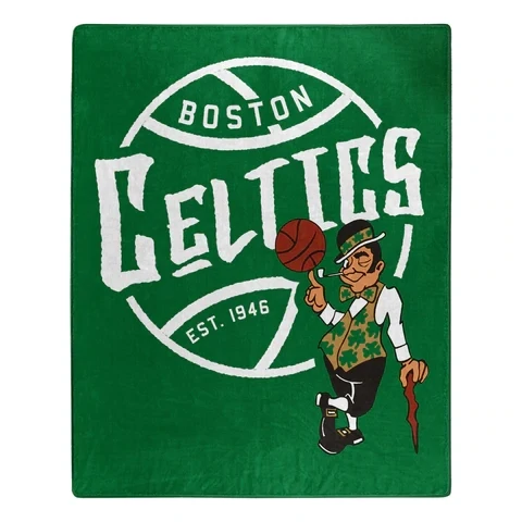 Boston Celtics 50 Boston Celtics 50" x 60" Plush Raschel Blanket