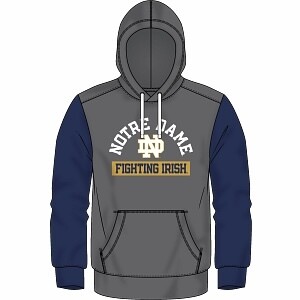 Notre Dame Fighting Irish Men’s Fanatics Color Block Pullover Hoodie