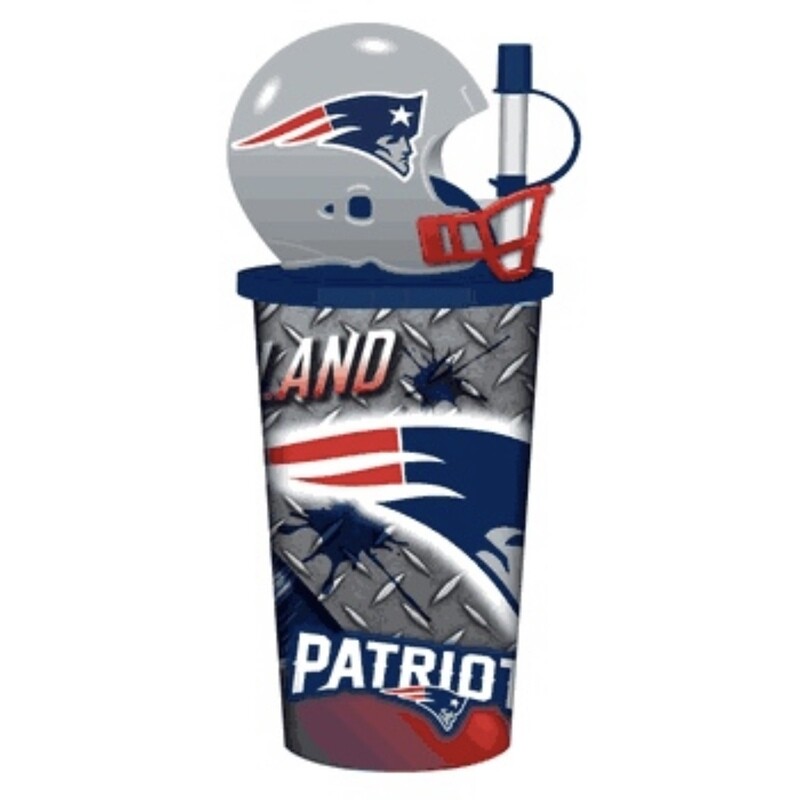 New England Patriots 32oz Reusable Drinking Helmet Cup