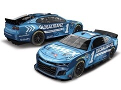 Ross Chastain #1 Worldwide Express GlobalTranz 2023 Camaro ZL1 1:64 Scale Diecast Car