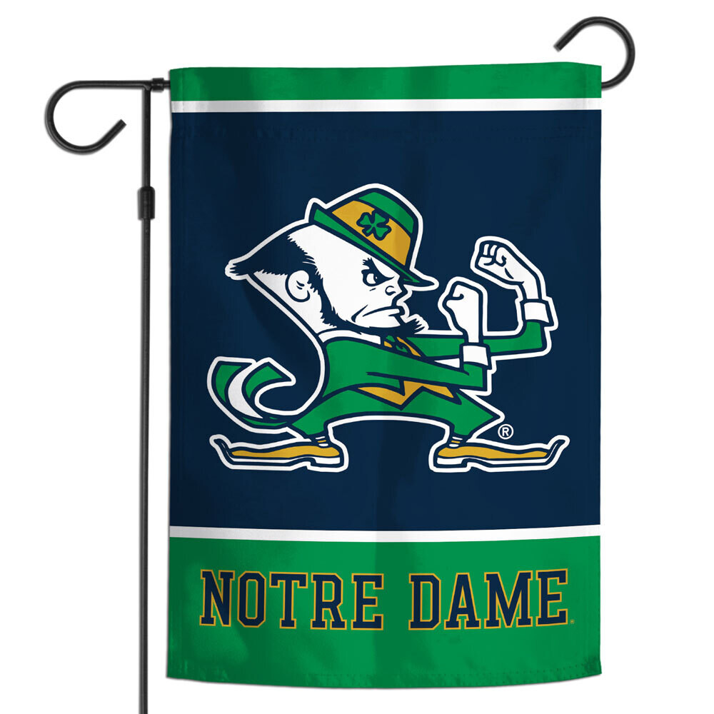 Notre Dame Fighting Irish 12.5" x 18" Premium 2-Sided Garden Flag