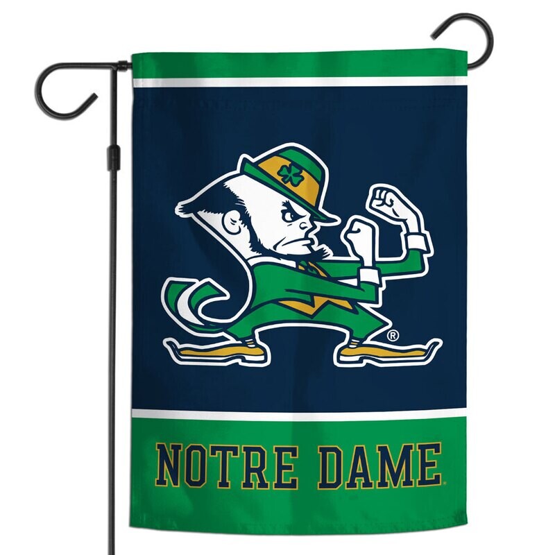 Notre Dame Fighting Irish 12.5" x 18" Premium 2-Sided Garden Flag