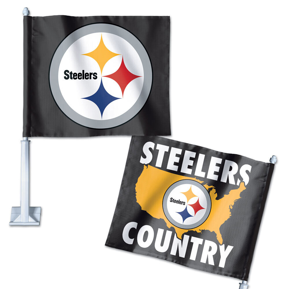 Pittsburgh Steelers Country Car Flag