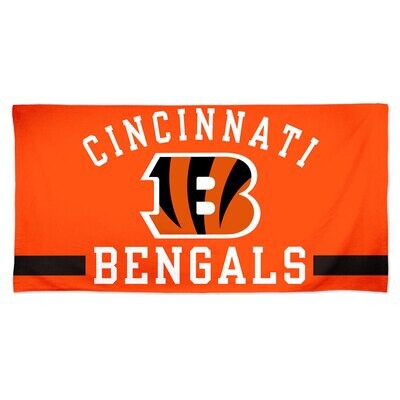 Cincinnati Bengals Spectra Beach Towel Cincinnati Bengals Spectra Beach Towel