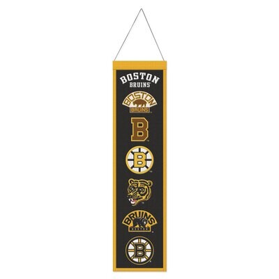 Boston Bruins 8" x 32" Heritage Banner