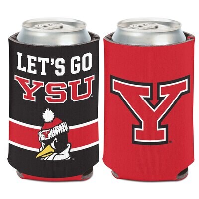 Youngstown State Penguins 12 Ounce Can Cooler Koozie