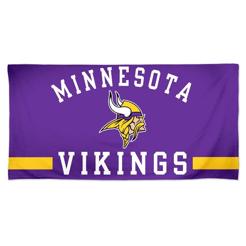 Minnesota Vikings Spectra Beach Towel Minnesota Vikings Spectra Beach Towel