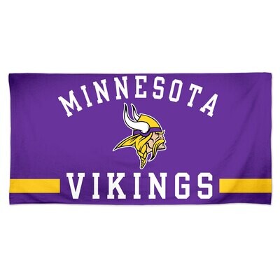 Minnesota Vikings Spectra Beach Towel Minnesota Vikings Spectra Beach Towel