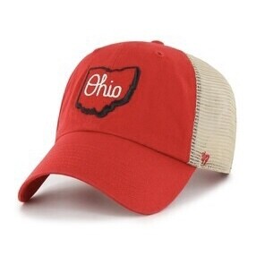 Ohio State Buckeyes Men’s 47 Mesh Clean Up Adjustable Hat