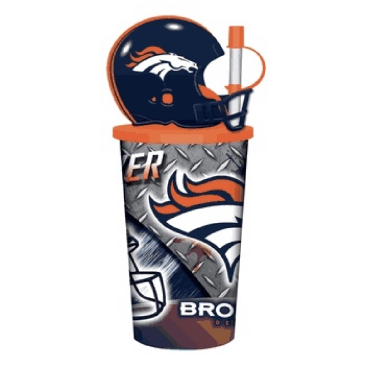 Denver Broncos 32oz Reusable Drinking Helmet Cup