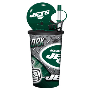 New York Jets 32oz Reusable Drinking Helmet Cup