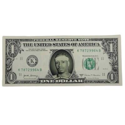 Allen Iverson Famous Face Dollar Bill