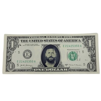 Ben Roethlisberger Famous Face Dollar Bill