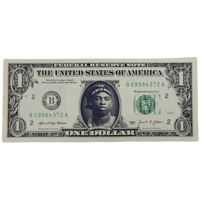 Deion Sanders Famous Face Dollar Bill