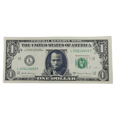 Najee Harris Famous Face Dollar Bill