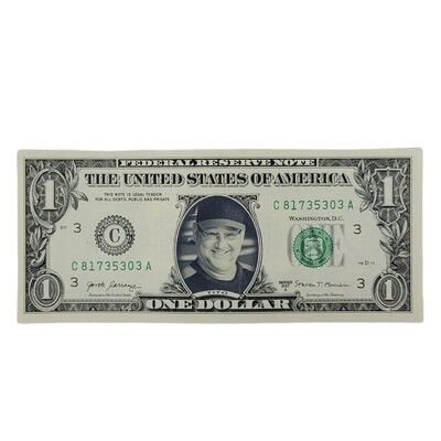 Terry Francona Famous Face Dollar Bill
