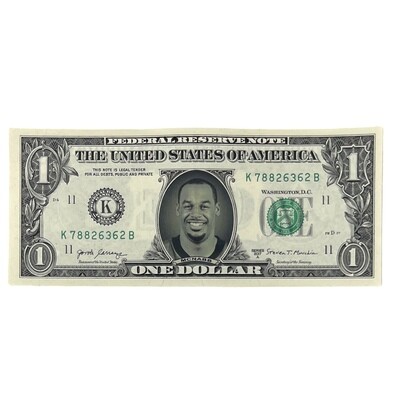 Donovan McNabb Famous Face Dollar Bill