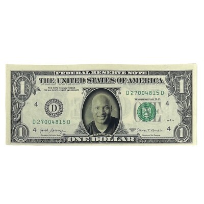 Bo Jackson Famous Face Dollar Bill